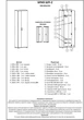 Шкаф распашной в гостиную, спальню, прихожую из ламинированной ДСП Бриз ШП 2 дуб сонома/трюфель Эверест - изображение 5
