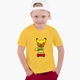 Детская футболка Бравл Старс Леон Пикачу (Brawl Stars Leon Pikachu) (25186-2601) 146-152 см Хлопок Желтый - изображение 3