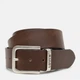 Ремень двусторонний мужской с натуральной кожи Levi's Reversible Core 77134-2086 90 см Brown (7613325729087) - изображение 1
