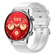 Смарт-часы XO J4 Smart Sports Talking Watch AMOLED screen |BT Call, Track, HeartRate, IP68| Silver - изображение 1