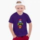 Дитяча футболка Амонг Ас Бравл Старс Спайк (Among Us Brawl Stars Spike) (25186-2599) 146-152 см Бавовна Фіолетовий - зображення 3
