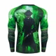 Костюм спортивный компресионный мужской Green Snake серо-зеленый 3XL - изображение 4