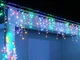 Світлодіодна гірлянда Shine Lighting Бахрома 100LED 3 метри Multicolor - зображення 2