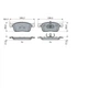 Гальмівні колодки Bosch 0 986 424 436 - зображення 6
