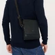 Мужская кожаная сумка Monsen T1tr0026bl-black - изображение 6