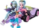 Фіолетовий кабріолет Монстер Хай Monster High Convertible Ghoul Mobile (HHK63) - зображення 3