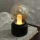 Ретро ночник-свеча на аккумуляторе JANPIM Bulb Light Черный - изображение 6