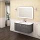 Тумба з умивальником Marsan Amelie 1200 графіт - зображення 2