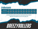 Роликові кросівки дитячі Breezy Rollers 2191831 34 Білий/Рожевий (7000002458123) - зображення 7