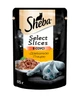 Упаковка вологого корму для котів Sheba Black&Gold Select Slices з домашнім птахом шматочки в соусі 24 шт. * 85 г - зображення 2