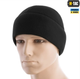 Шапка Watch Cap фліс (260г/м2) with Slimtex Black M - зображення 3