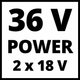 Компрессор воздушный аккумуляторный Einhell X-Change TE-AC 36/8 Li OF Set - Solo (4020440) - изображение 7