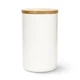 Емкость для хранения МВМ MY HOME 1 л Белая с деревом (KP-13 L WHITE/WOOD) - изображение 1