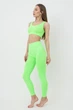 Безшовні легінси жіночі з мікрофібри Giulia LEGGINGS 02 S/M Green-green neon, Жіночі лосини безшовні - зображення 2