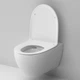 Унитаз подвесной безободковый белый AM.PM Bliss L без сиденья C531700WH - изображение 5