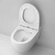 Унитаз подвесной безободковый белый AM.PM Bliss L без сиденья C531700WH - изображение 6