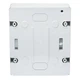 Розподільчий щит IDE 6 модулів IP65 з шинами N і PE 231x202x113 мм (CDN6PT/RR) - зображення 3