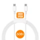 Кабель Type-C to Type-C для швидкої зарядки GS 60W, 1м - зображення 4