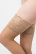 Панчохи на силіконовій резинці Giulia PASSION 20 1/2 Beige-daino жіночі панчохи на силіконовій стрічці - зображення 4