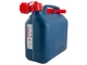 Канистра пластиковая 5л Bi-Plast HDPE BP-305 синяя + лейка - изображение 1