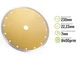 Диск алмазный отрезной со сплошной кромкой 125 мм Alloid DS-7125К - изображение 6