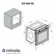 Духовой шкаф электрический (черный) Minola EO 684 BL - изображение 10