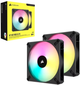 Набір вентиляторів Corsair AF140 RGB Elite Dual Pack (CO-9050156-WW) - зображення 2