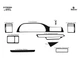 Накладки на панель приборов (Meric) Карбон для Peugeot Expert 1995-2007 гг - изображение 2