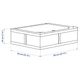 Органайзер для одежды постельного IKEA SKUBB белый 69x55x19 см 902.949.89 - изображение 6