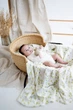 Пеленка муслиновая бамбуковая Kiddie Лайм 120х120 см - изображение 2