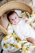 Пелюшка муслінова бамбукова Kiddie Widdie Груша 120х120 см - зображення 2