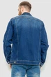 Джинсовая куртка мужская, цвет синий, 157R4598, S - изображение 4