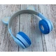 Бездротові навушники "Котячі вушка" CatEar P47M з підсвіткою RGB Bluetooth MP3 плеєр Light Blue - зображення 2