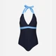 Купальник слитный женский Regatta Flavia Costume RWM019-THG 12 Синий с голубым (5063019054124) - изображение 3