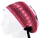Медицинская шапочка женская HeadwearUniverse универсальная принт Вышиванка красная с чёрным - изображение 3