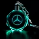 Светящийся брелок Mercedes Keychain автоматическое свечение разными цветами - изображение 1