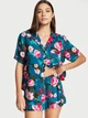 Пижама (рубашка + шорты) женская Victoria's Secret 887631316 M Синяя (1159773257) - изображение 1