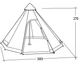Намет Easy Camp Moonlight Tipi Grey (120381) - зображення 13