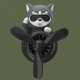Ароматизатор для автомобіля Pilot Husky Black - зображення 3