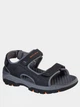 Чоловічі сандалії Skechers 40 Чорний 204105 BLK - зображення 4