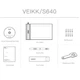 Графический планшет VEIKK S640 для рисования - изображение 8