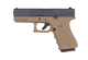 Страйкбольний пістолет WE Glock 19 Gen 3 Gbb Half-tan (Страйкбол 6мм) - зображення 1