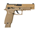 Пістолет Aeg Sig Sauer M17 Green Gas Tan страйкбол 6 мм - изображение 2