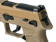 Пістолет Aeg Sig Sauer M17 Green Gas Tan страйкбол 6 мм - изображение 6