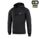 Кофта Hoodie Cotton Raglan M-Tac Чорний S - зображення 1
