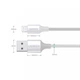 Кабель USB AM-Lightning UGREEN US199 M 2м 2.4A 60163 Серебряный - изображение 2