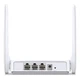 Маршрутизатор Mercusys MW301R 300Mbps 2хLan 2 антенны 2.4ГГц White - изображение 3