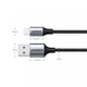 Кабель USB AM-Lightning UGREEN US199 M 2м 2.4A 60158 Черный - изображение 2
