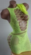 Спокусливий комплект "Sexy Butterfly" пеньюар-сітка та нарукавники еротична білизна Sexy OneSize жовтий (5-226) - изображение 6
