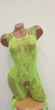 Сексуальний комбінезон боді-сітка бодістокінг Sexy OneSize салатовий (5-67) - зображення 4